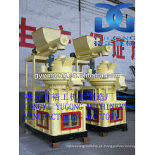 Yugong LGX-900 modelo de pellets de palha de madeira de biomassa fazendo máquina